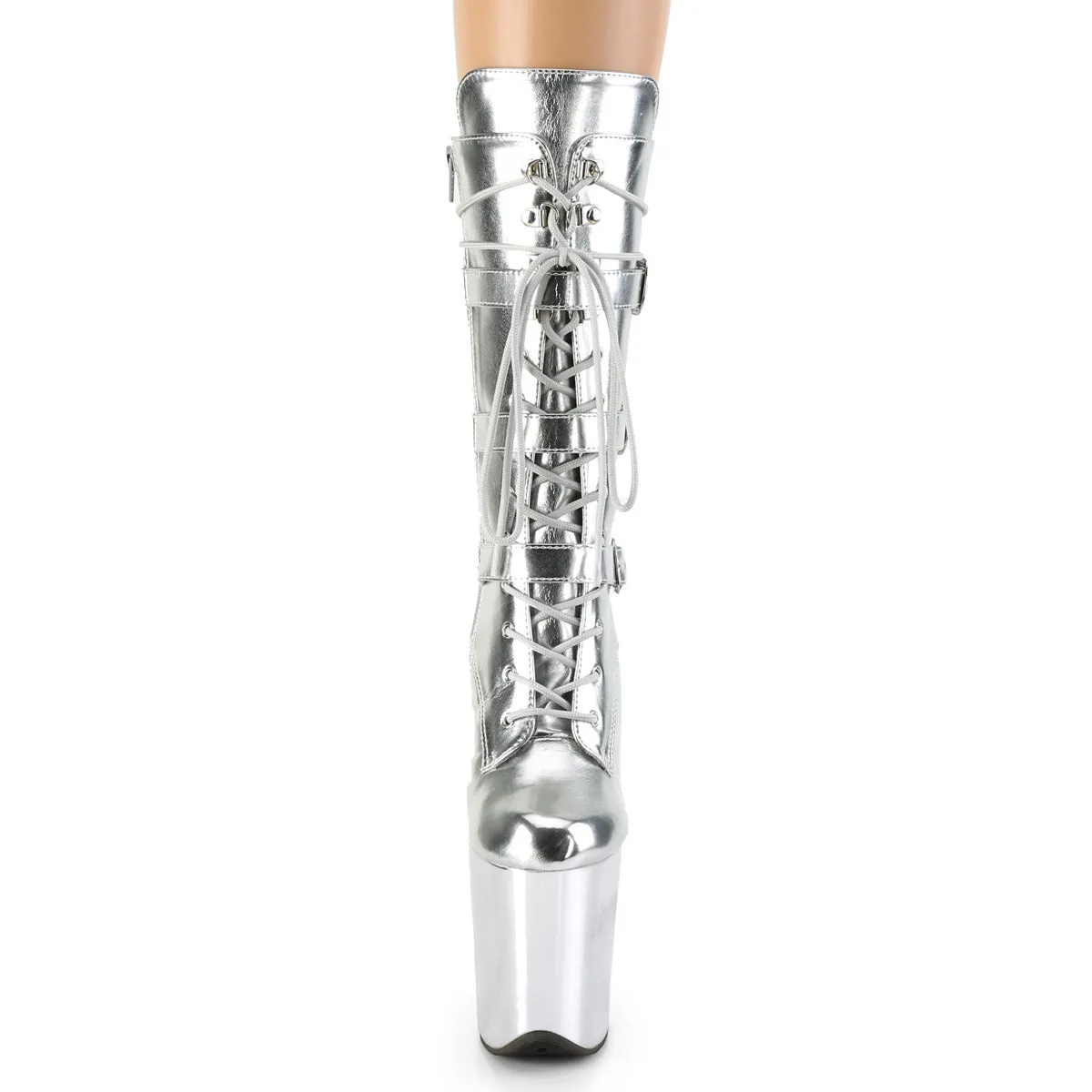 FLAMINGO-1053  Silver Metallic Pu/Silver Metallic Pu
