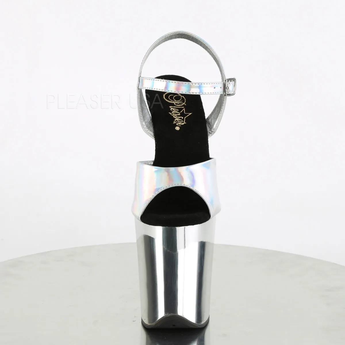 FLAMINGO-809HG  Silver Hologram/Silver Chrome