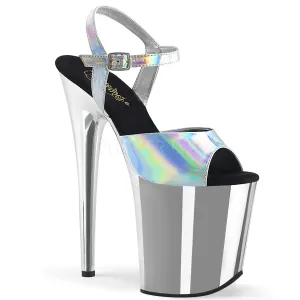 FLAMINGO-809HG  Silver Hologram/Silver Chrome