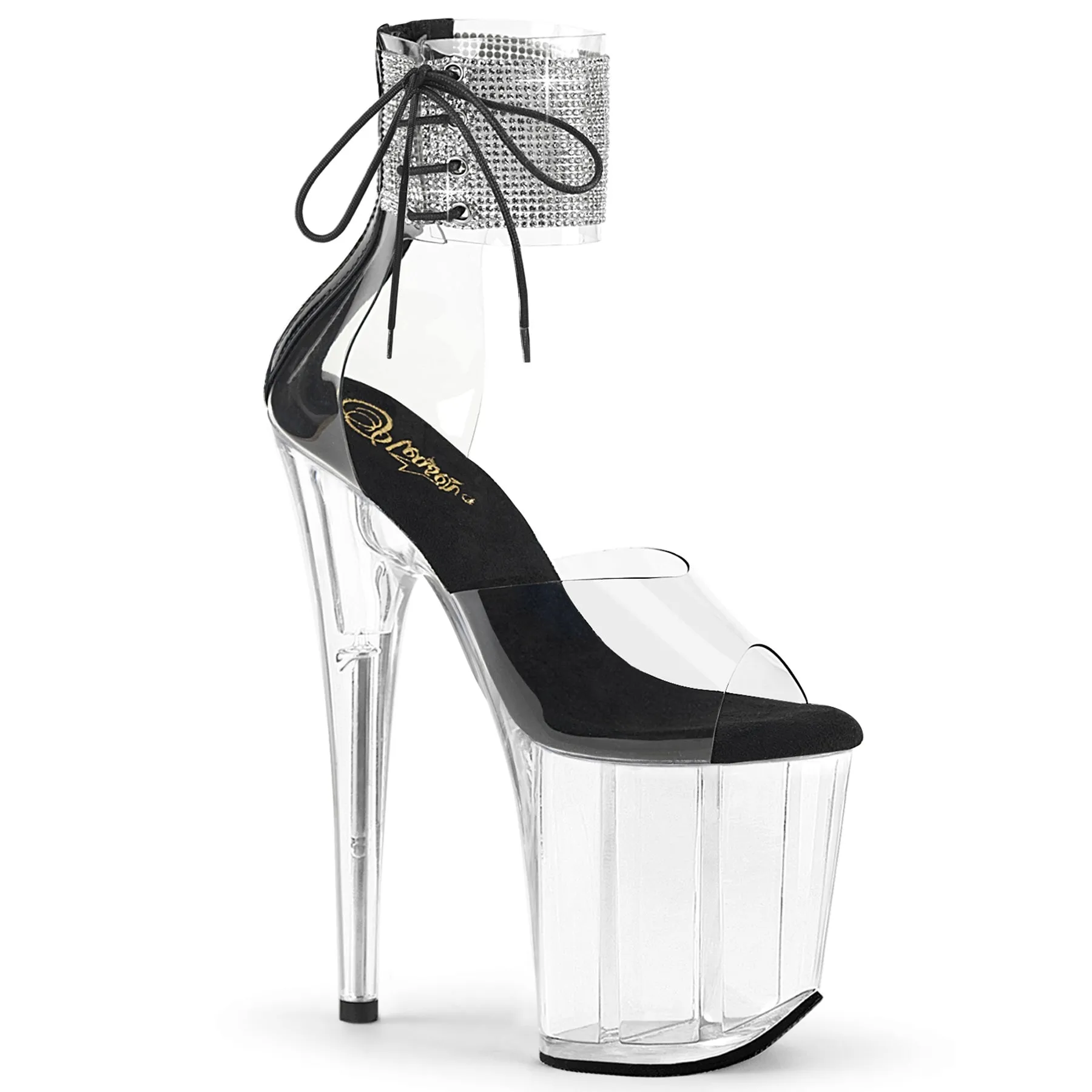 FLAMINGO-824RS  Clear-Black/Clear