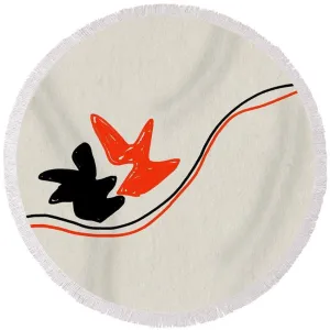 Flutter - Round Beach Towel