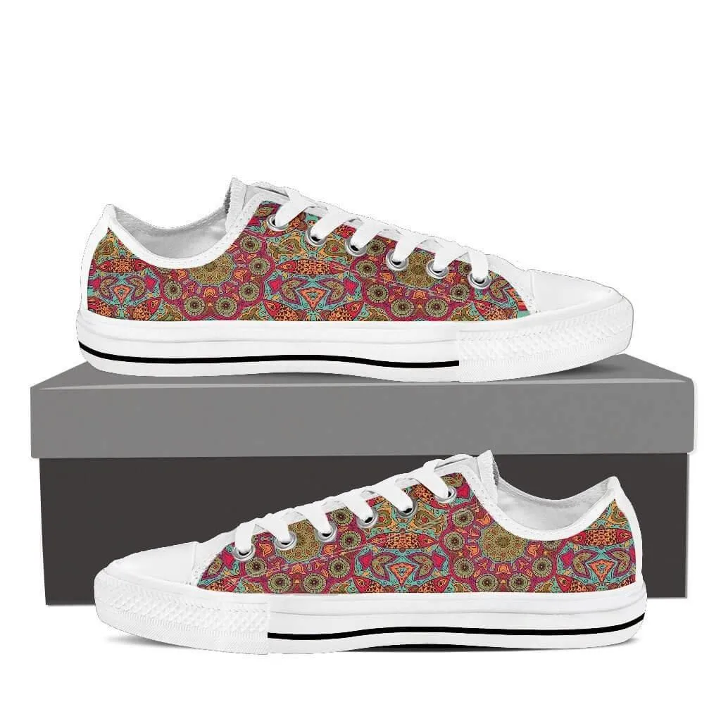 Flying Fish mandala Low Top