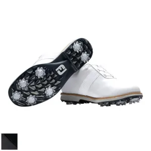 Footjoy Ladies Premiere Cleated BOA Series shoes 5.5 White/White/Gray (99022) M