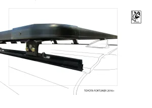 Fortuner 2016  K9 Roof Racks Expedition Quality
