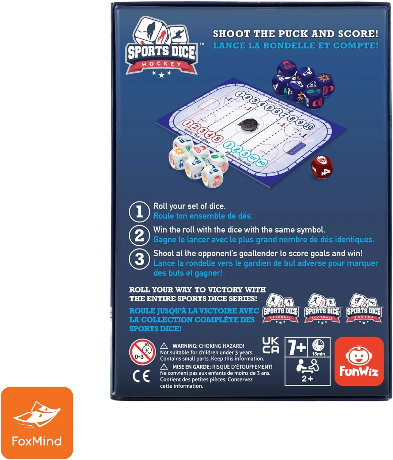 Foxmind Sports Dice Hockey
