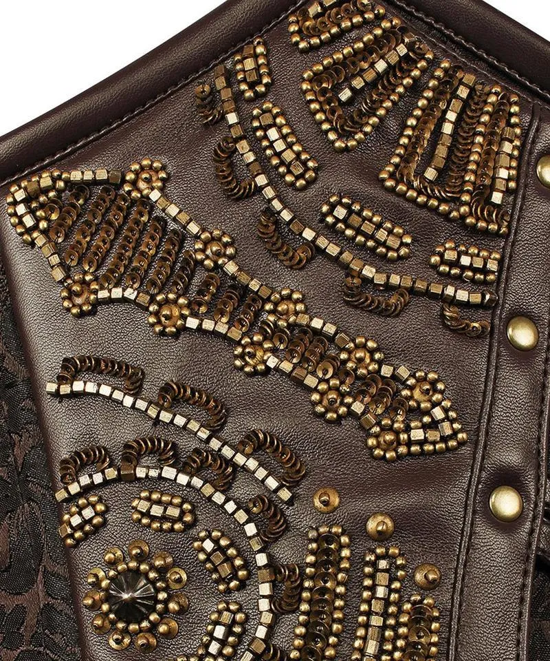 Fricker Curvy Embroidered Waist Trainer in Brocade