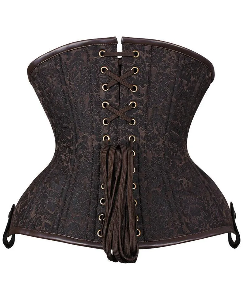 Fricker Curvy Embroidered Waist Trainer in Brocade