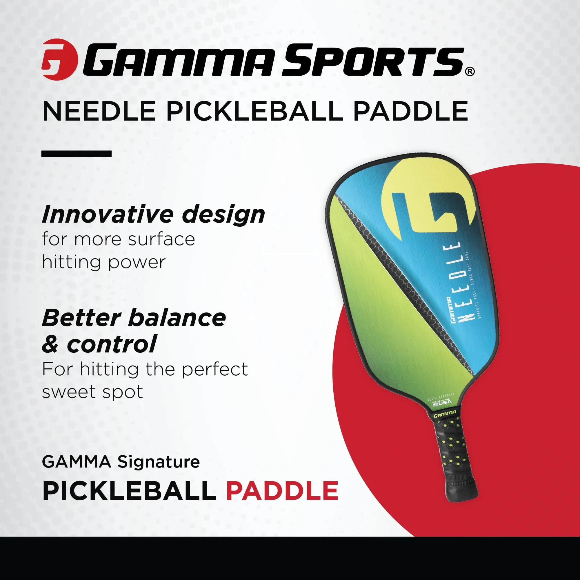 GAMMA Sports Needle Pickleball
