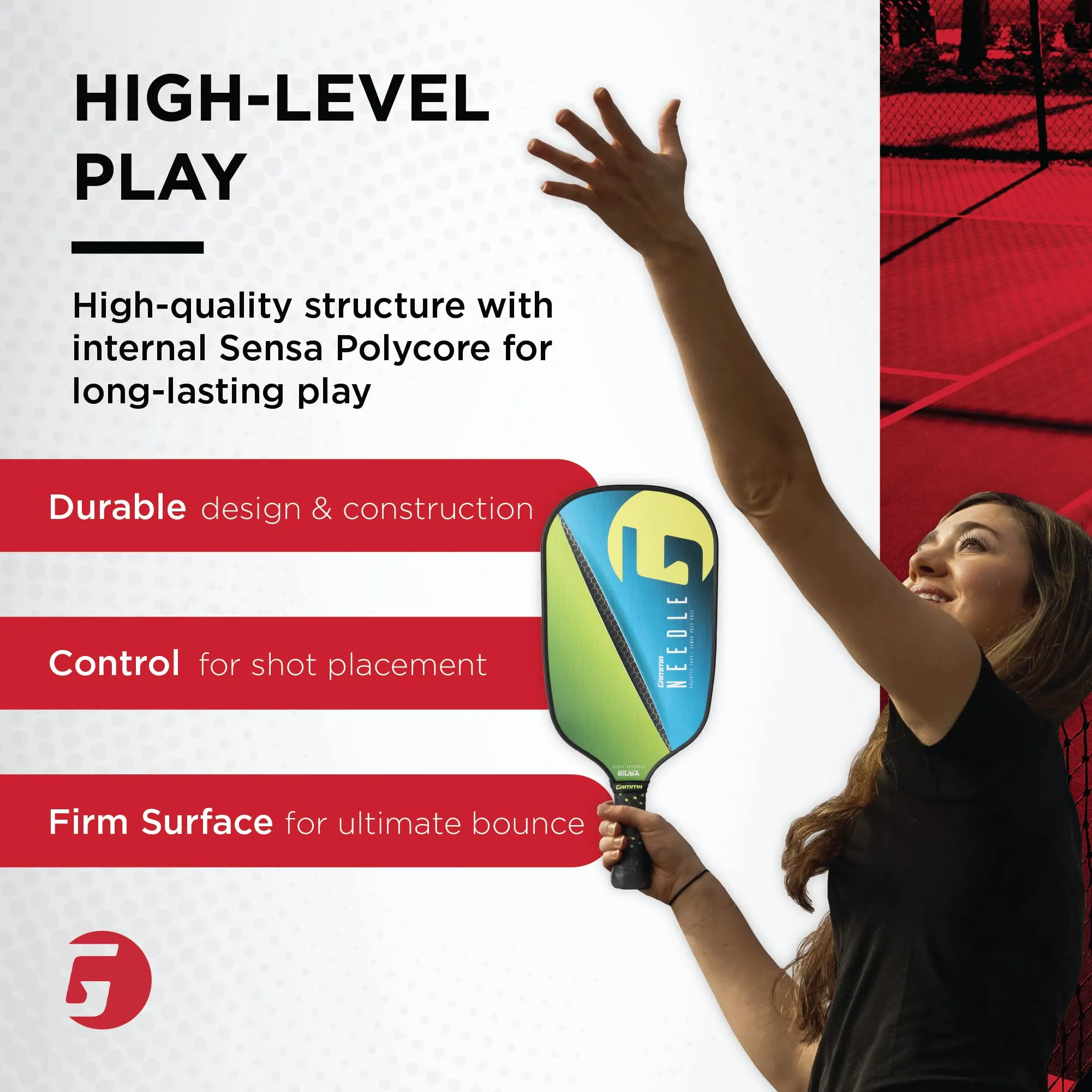 GAMMA Sports Needle Pickleball