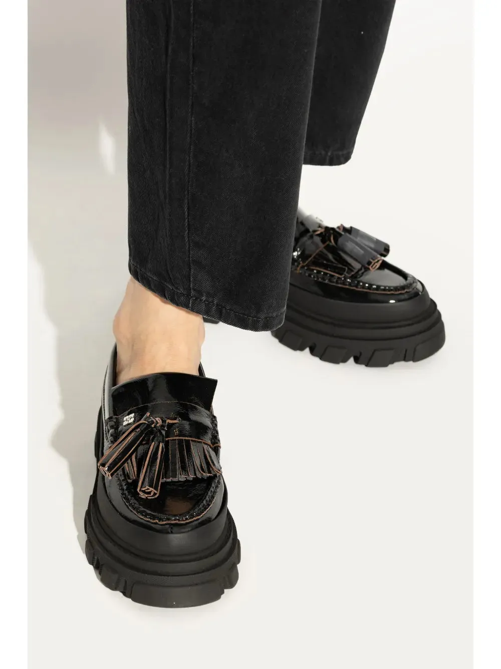 GANNI tassel loafers