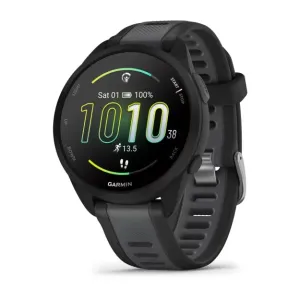 Garmin Forerunner 165 GPS Running Smartwatch - Black/Slate Grey