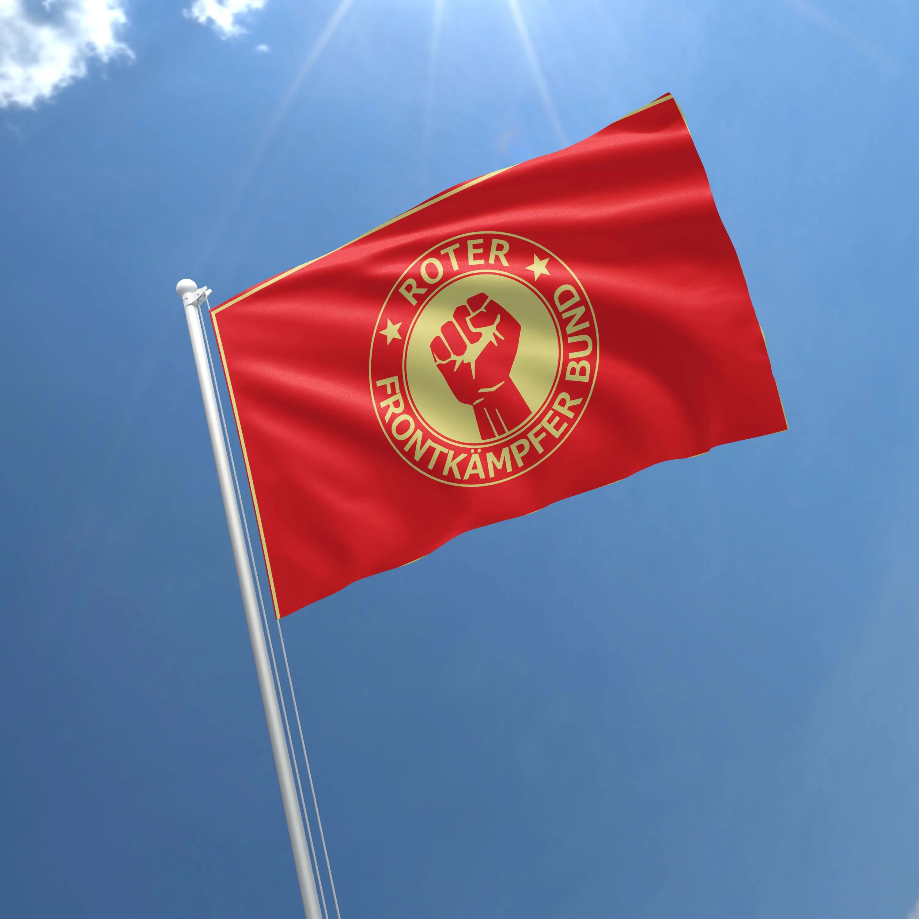 Germany Communist Party Flag Banner