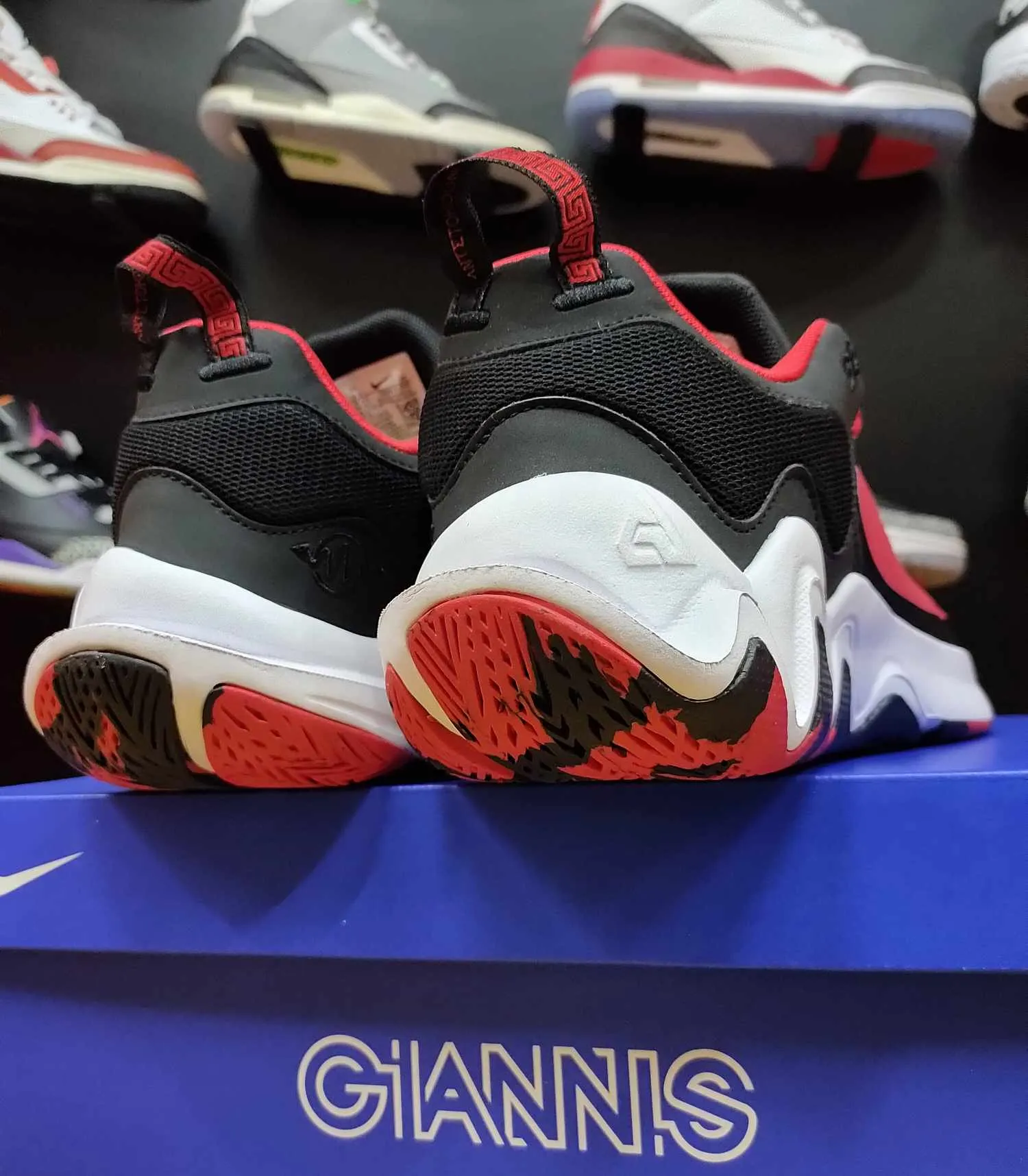 Giannis Immortality Version2 "Black Red"