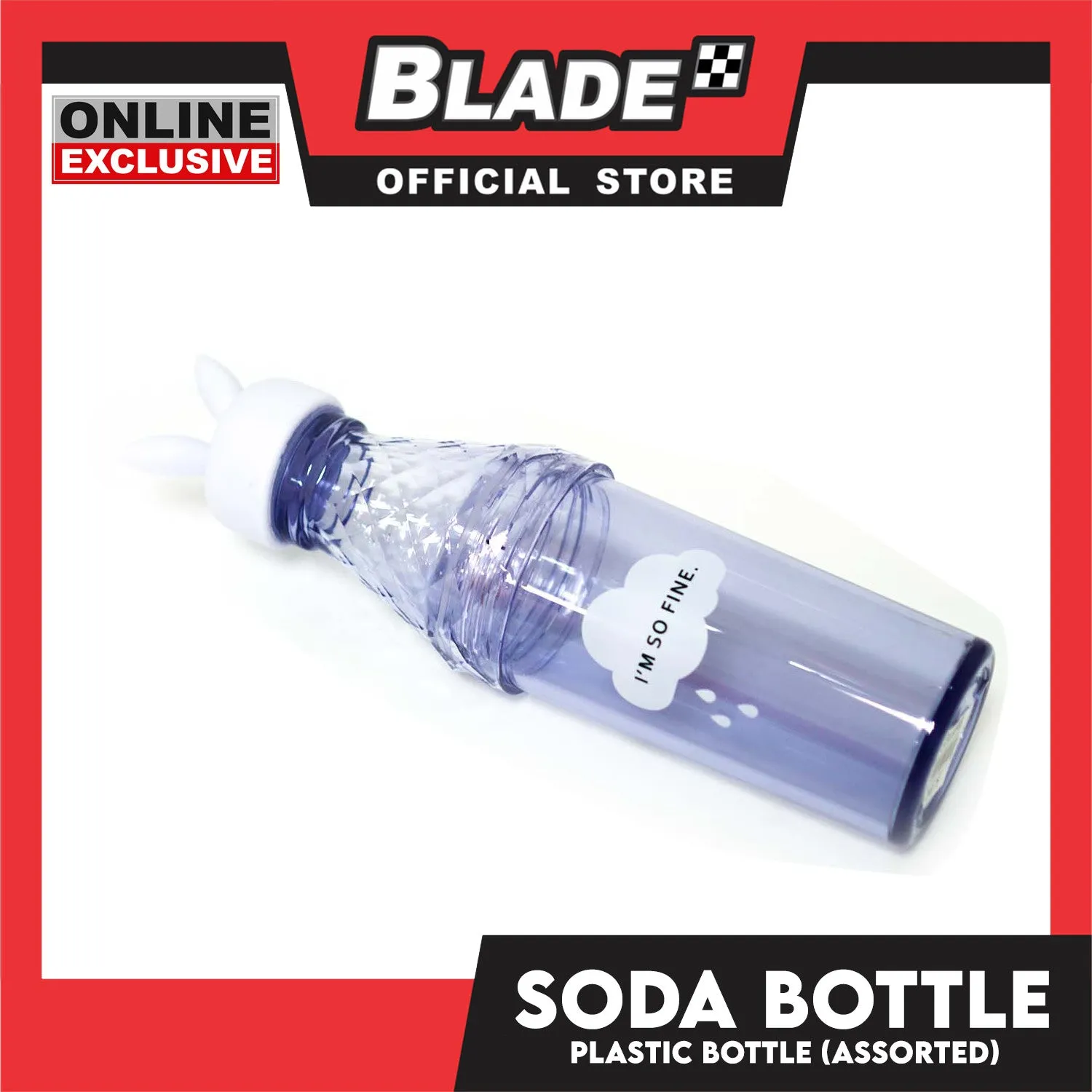 Gifts Soda Tumbler Bottle AN1466 (Assorted Designs and Colors)
