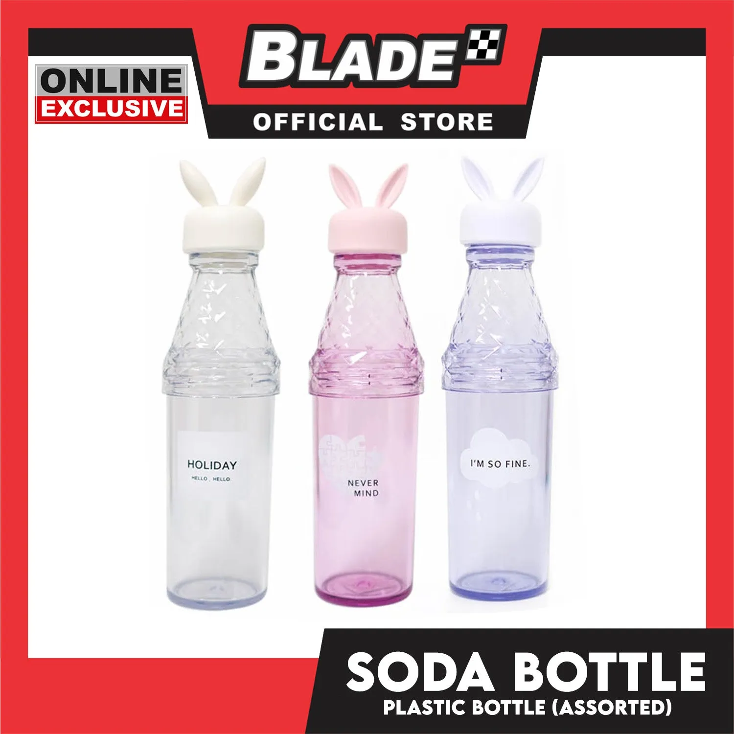 Gifts Soda Tumbler Bottle AN1466 (Assorted Designs and Colors)