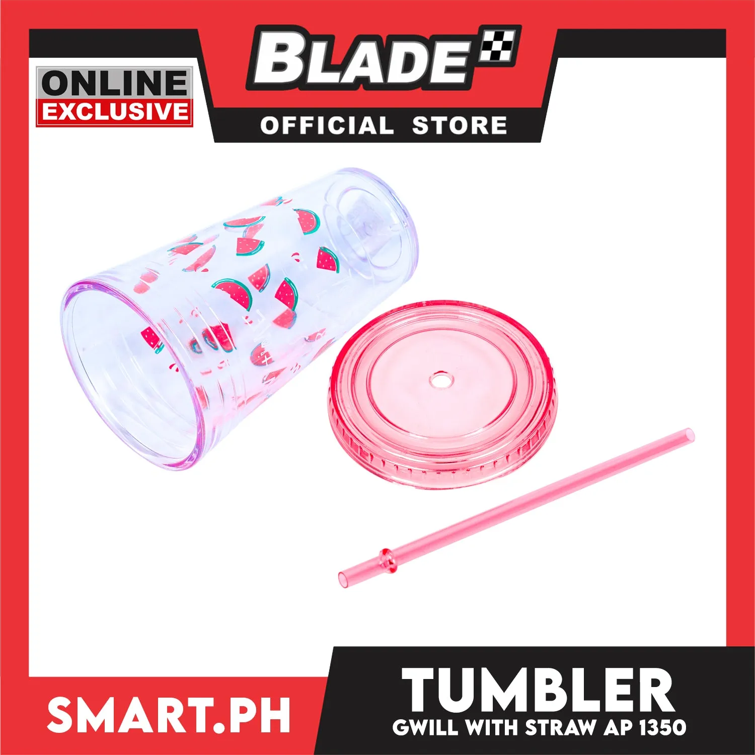 Gifts Tumbler With Straw AP1350