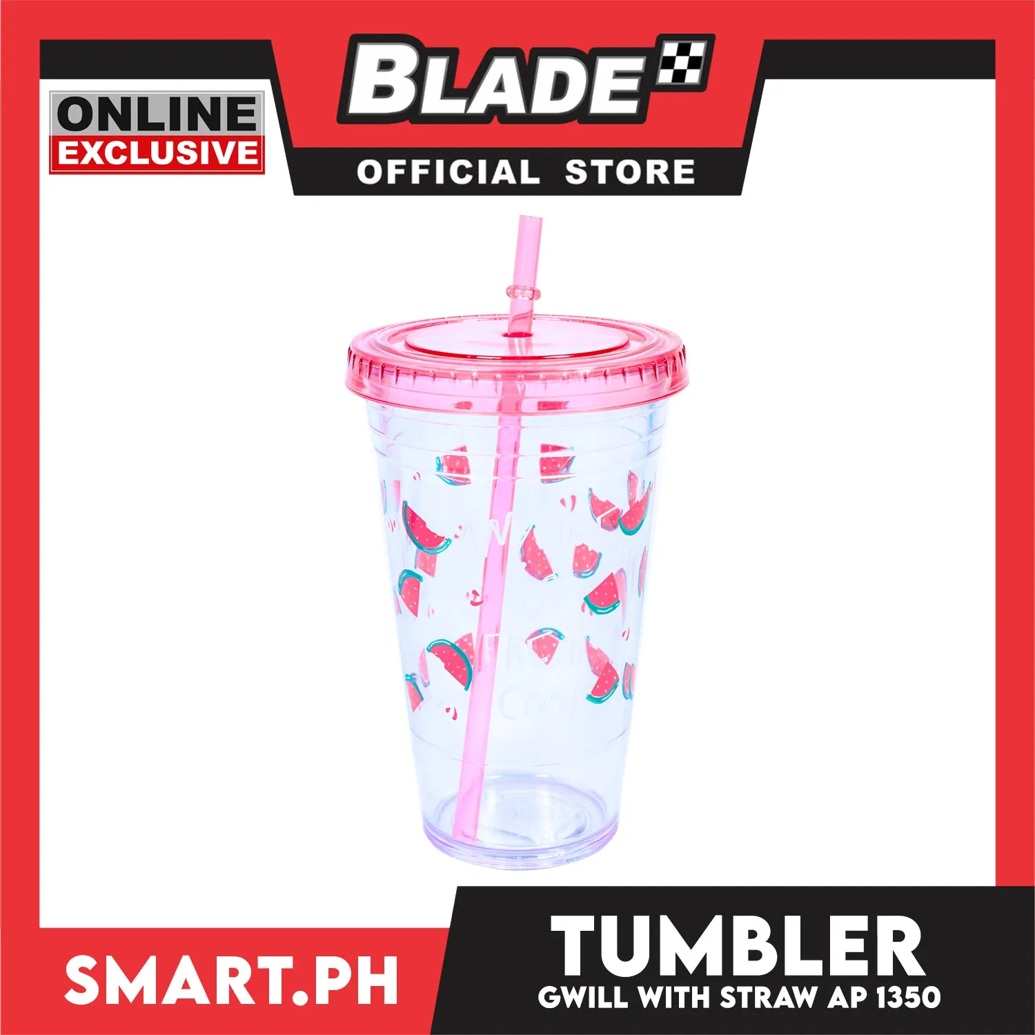 Gifts Tumbler With Straw AP1350