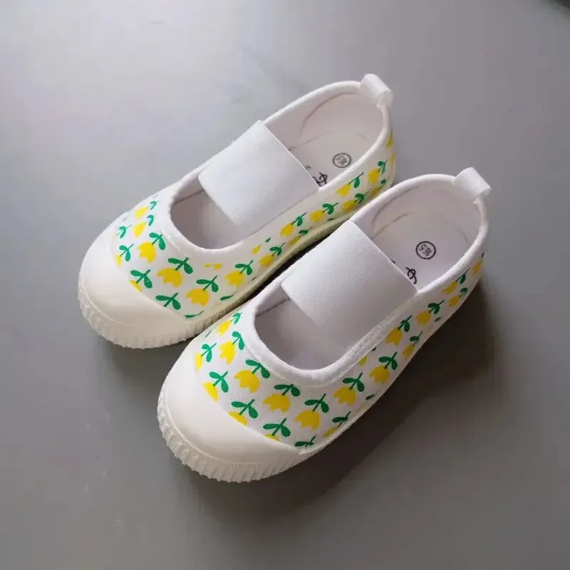 Girl Canvas Shoes: Versatile Kid's Casual Sport Shoe