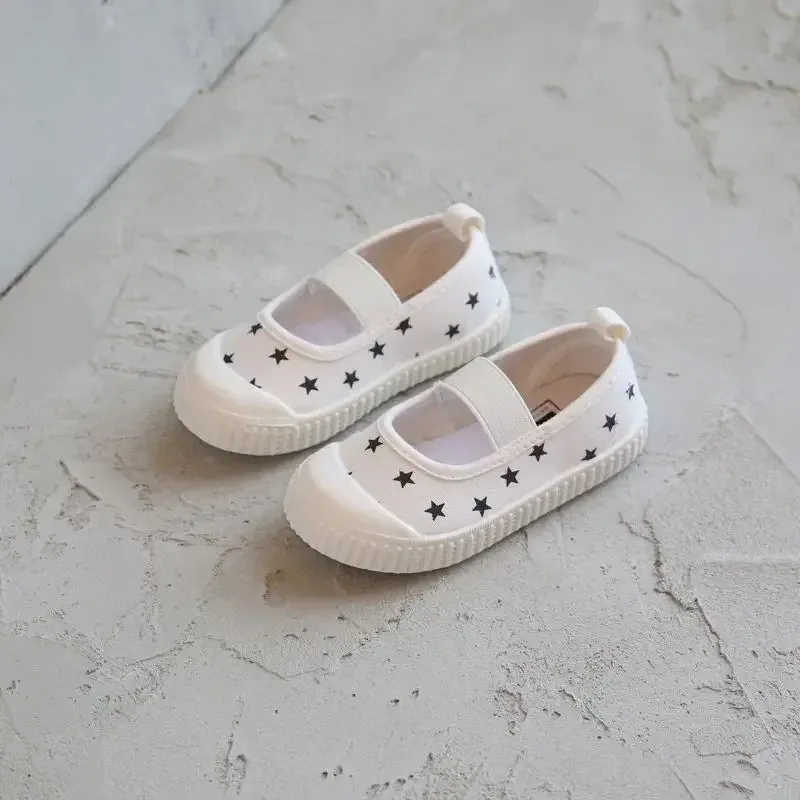 Girl Canvas Shoes: Versatile Kid's Casual Sport Shoe