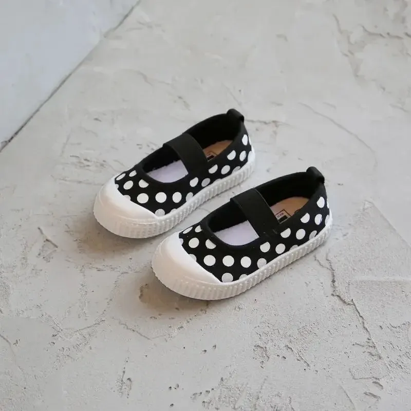 Girl Canvas Shoes: Versatile Kid's Casual Sport Shoe