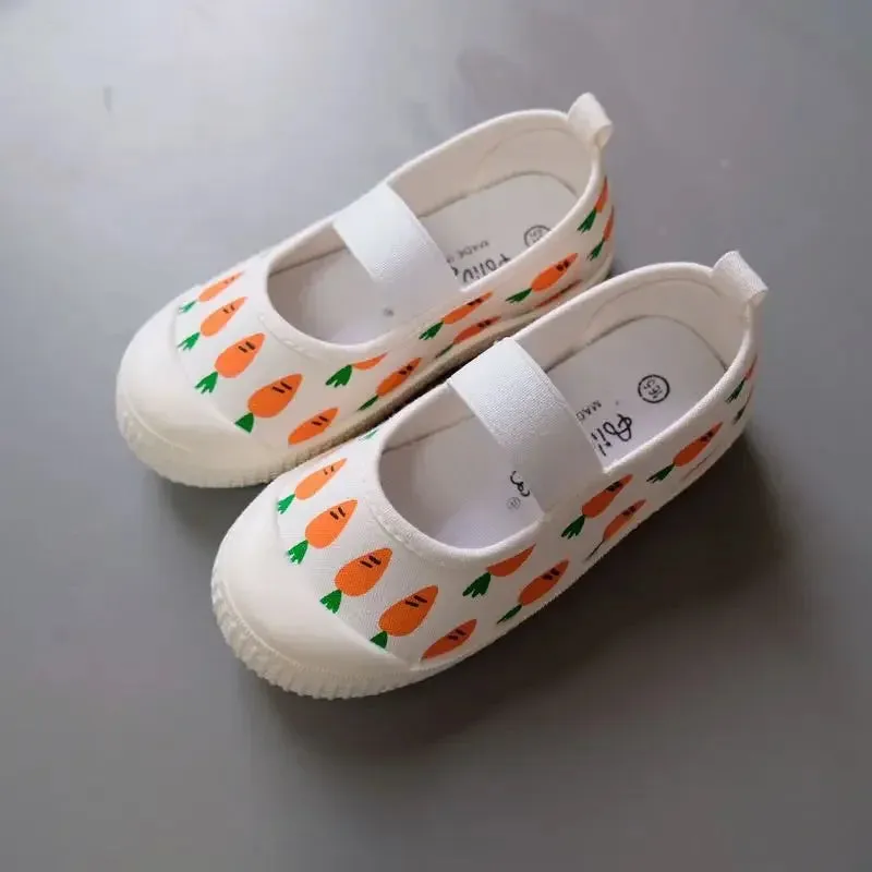 Girl Canvas Shoes: Versatile Kid's Casual Sport Shoe