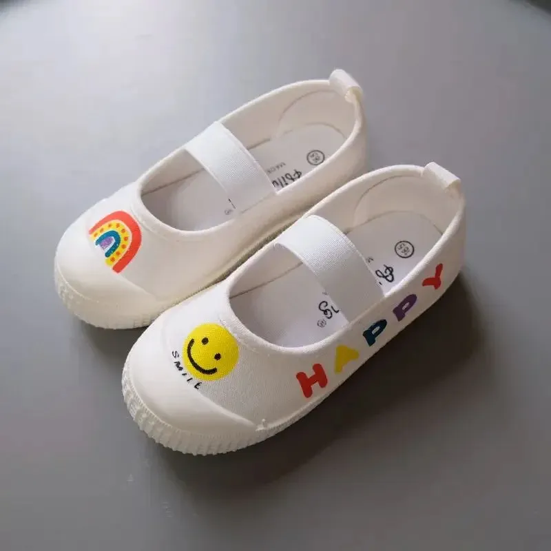 Girl Canvas Shoes: Versatile Kid's Casual Sport Shoe