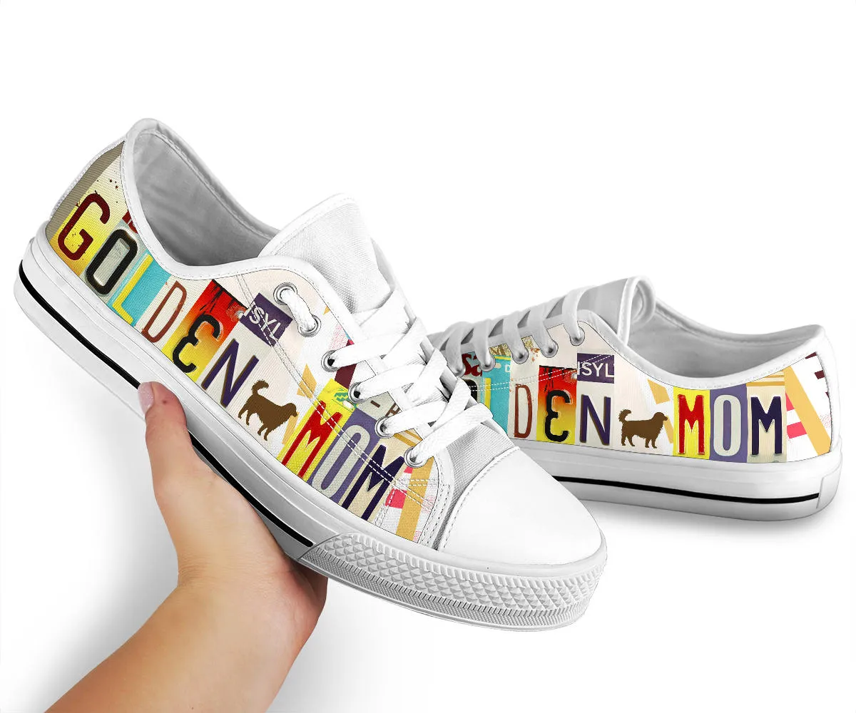 Golden Mom Low Top Shoes