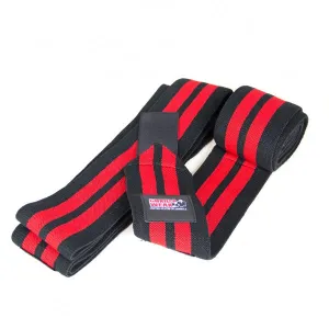 Gorilla Wear - Knee Wraps Black/Red