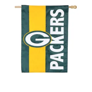 Green Bay Packers, Embellish Reg Flag,15sf3811