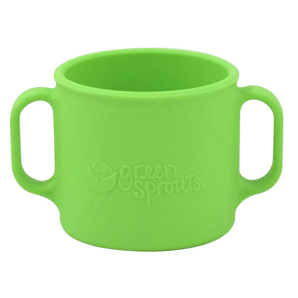 Green Sprouts Learning Cup Made From Silicone - Green (12M )