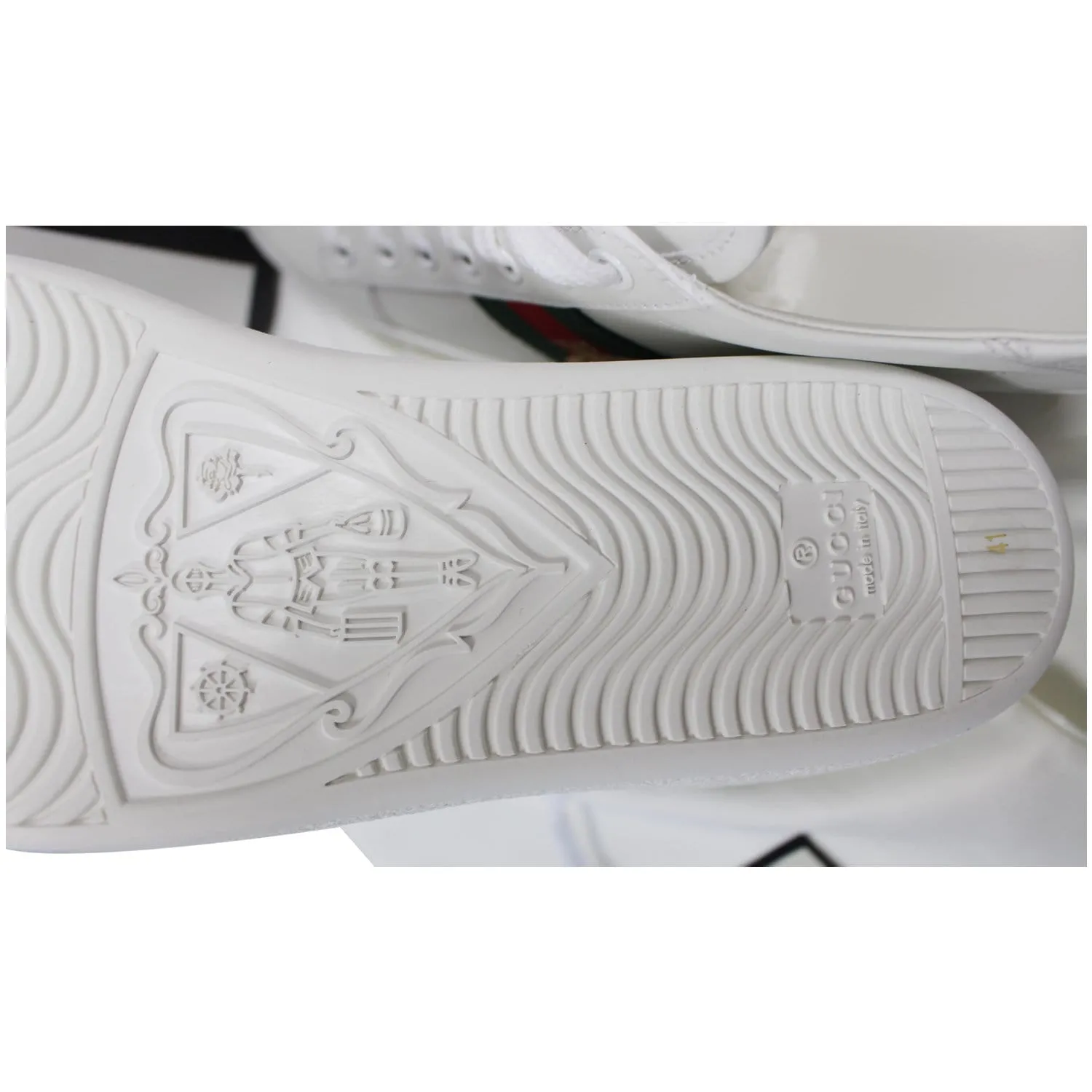 GUCCI Ace Classic Low Top Sneakers White 475208 US 11 - 20% OFF