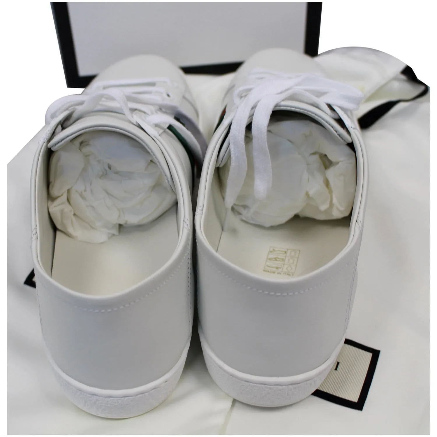 GUCCI Ace Classic Low Top Sneakers White 475208 US 11 - 20% OFF