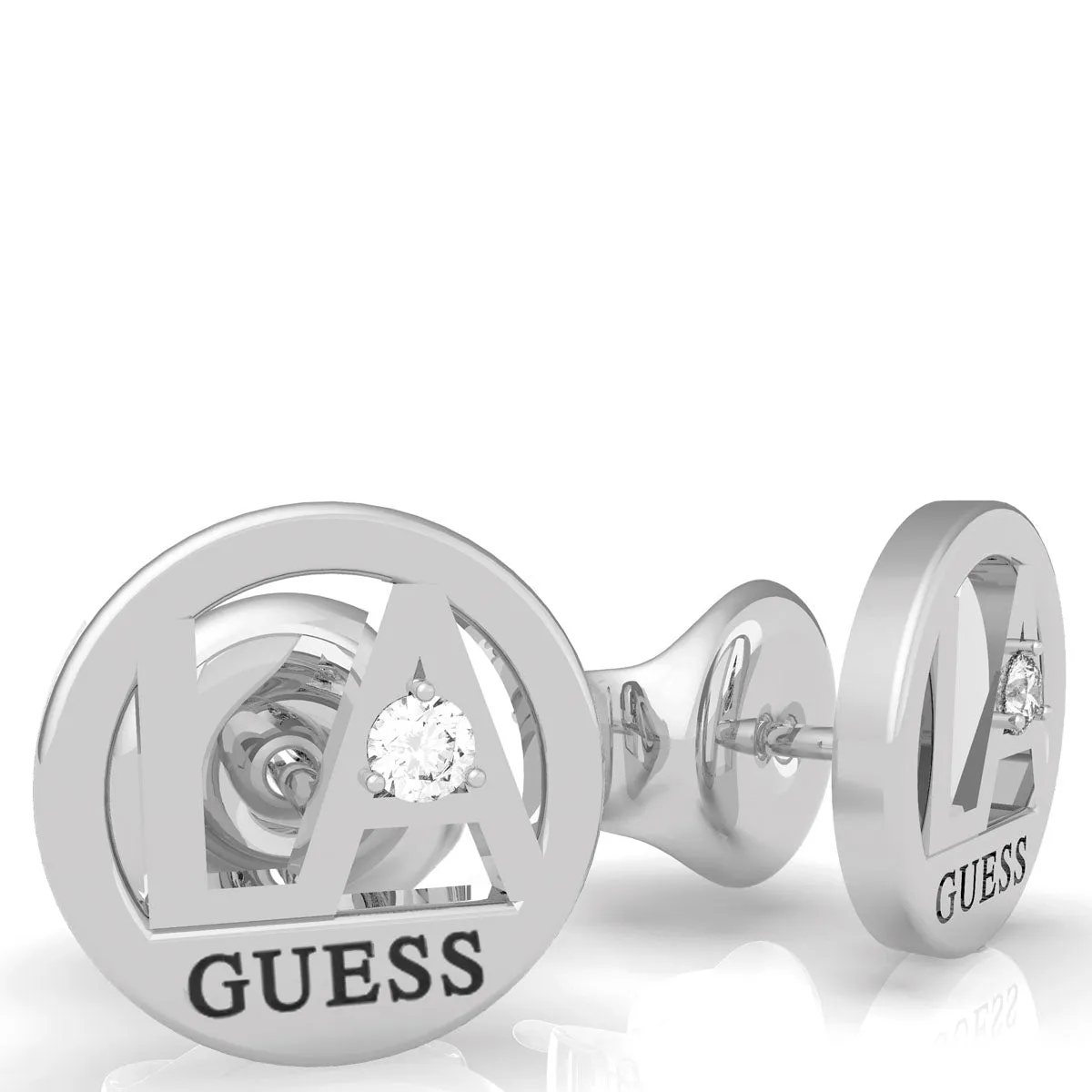 Guess LA Silver Earrings