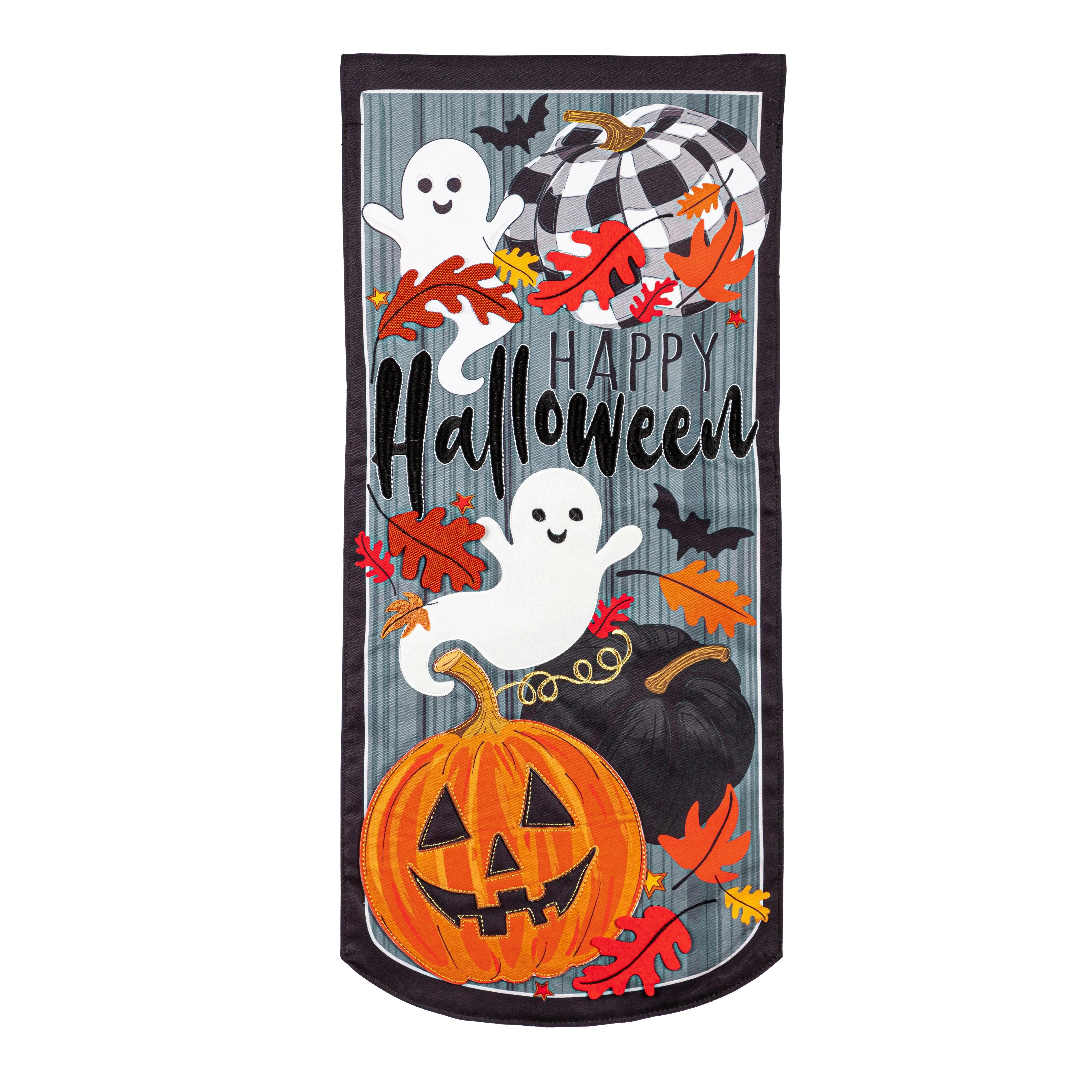 Happy Halloween Everlasting Impressions Textile Décor,14l10976xl