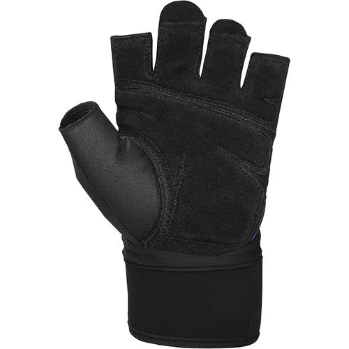 Harbinger Unisex's Training Wristwrap Gloves 2.0 - Blue