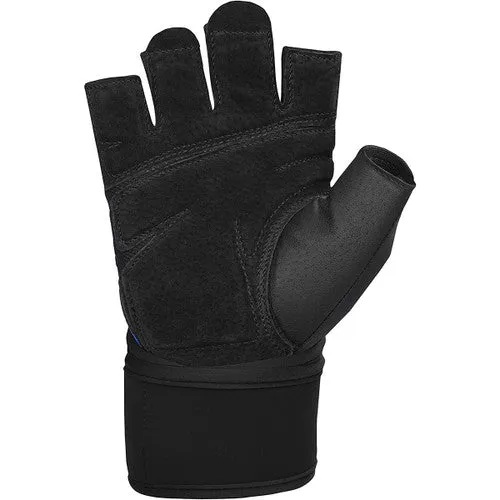 Harbinger Unisex's Training Wristwrap Gloves 2.0 - Blue