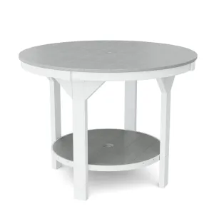 Heritage 48" Pub Table Wildridge Color: Light Gray/White