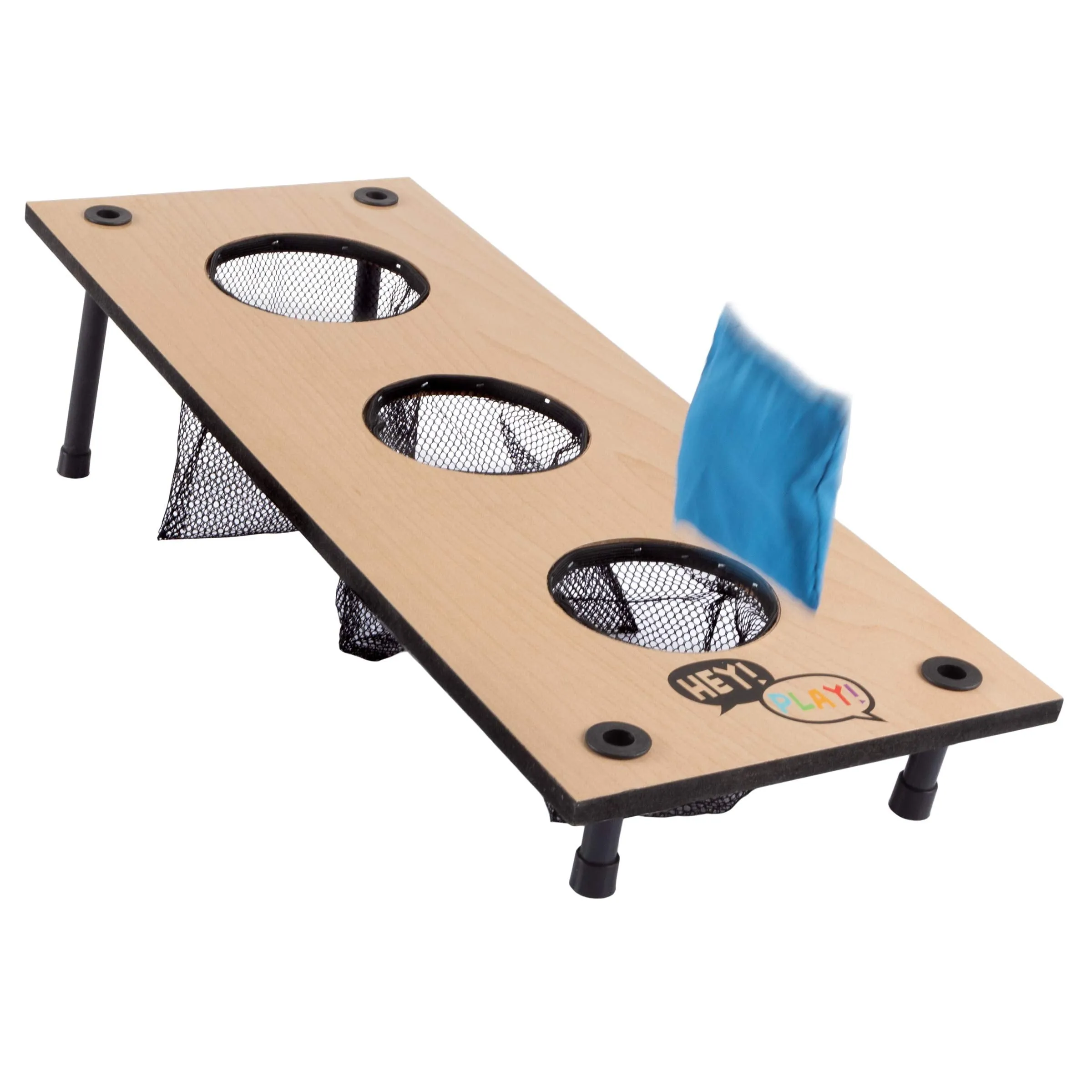 Hey! Play! 2-in-1 Washer Pitch and Beanbag Toss Set - Indoor or
