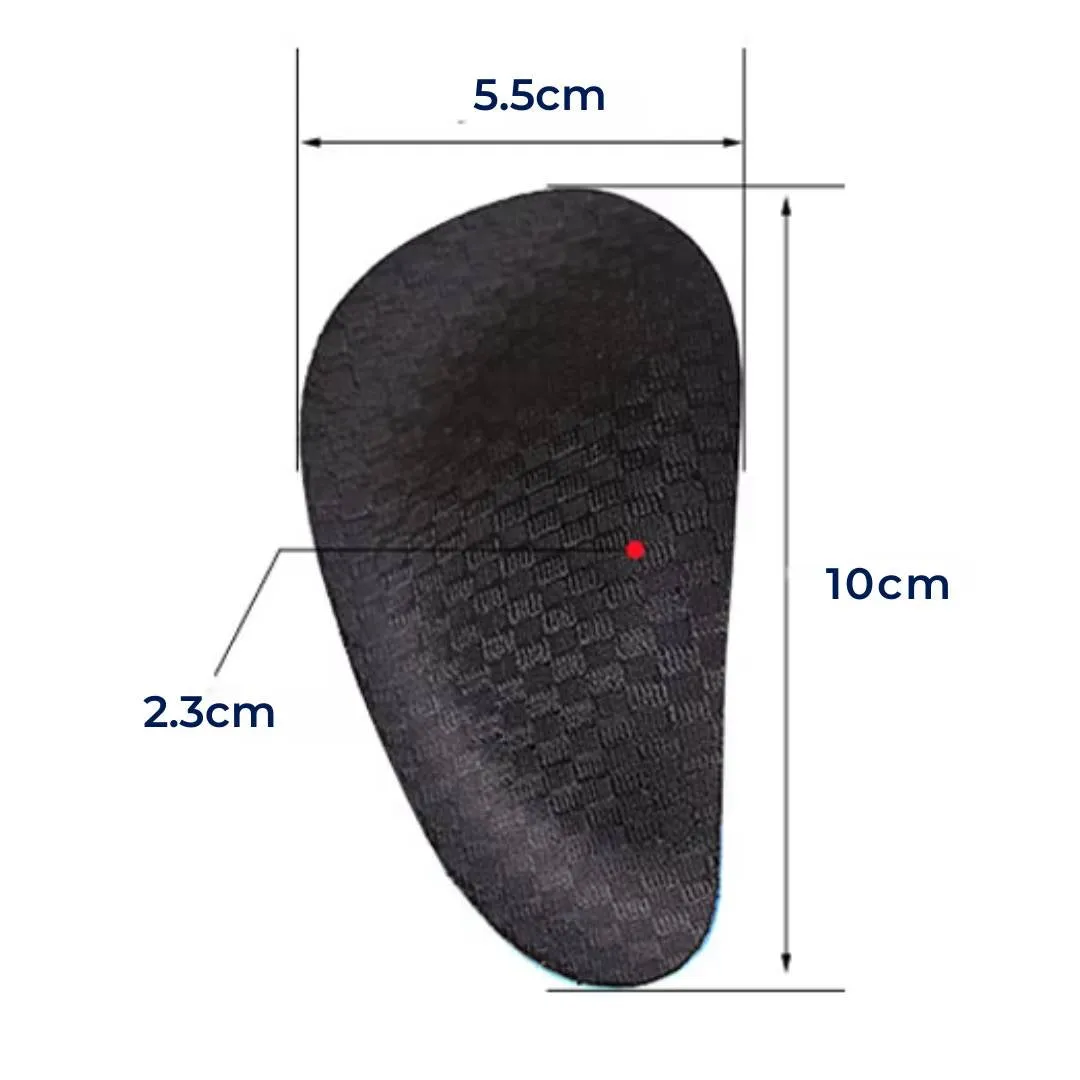 High Arch Support Shoe Inserts - Soft EVA Foam Cushioning for Comfort and Pain Relief in Sneakers & Everyday Footwear