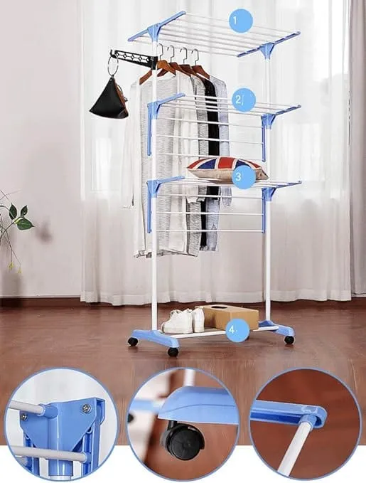 Homemark Drying Rack Grey HCR001