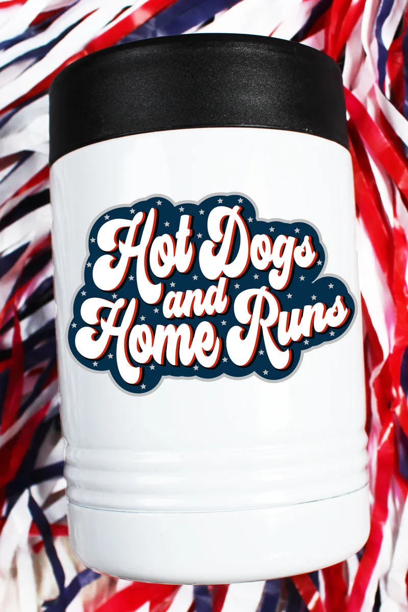 Hot Dogs And Home Runs Stainless Steel Hugger 12oz