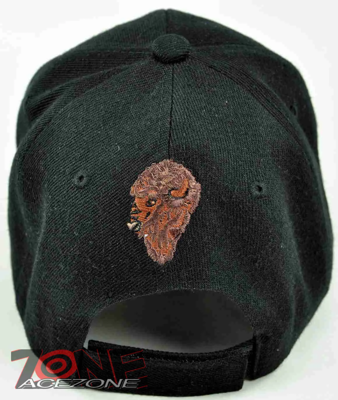 HUNTER BUFFALO OUTDOOR SPORTS CAP HAT BLACK CAMO
