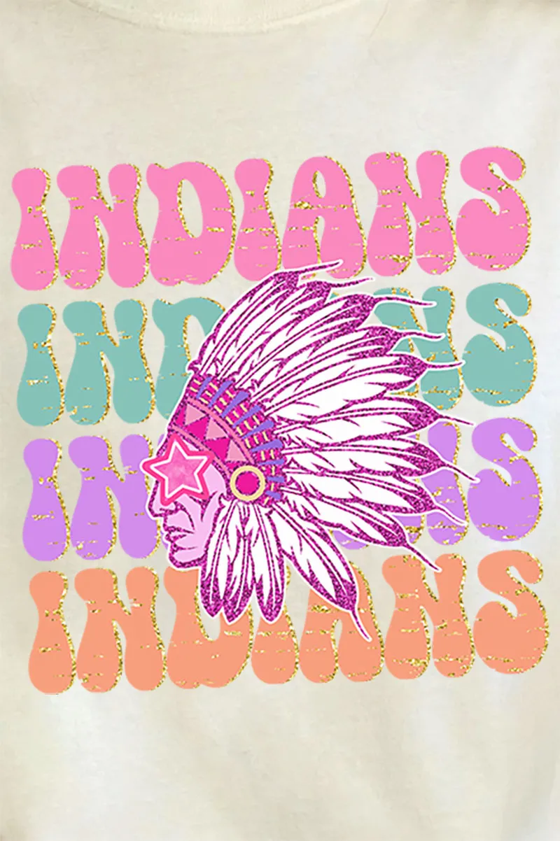 Indians Spirit Comfort Colors Adult Ring-Spun Cotton Tee