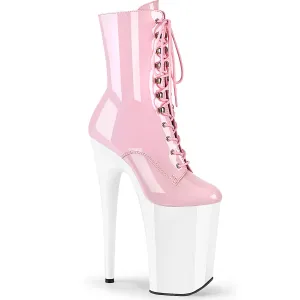 INFINITY-1020  Baby Pink Patent/White