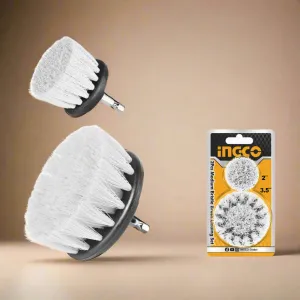 Ingco 2-Pieces Soft Bristle Brush Set - WCBS3235