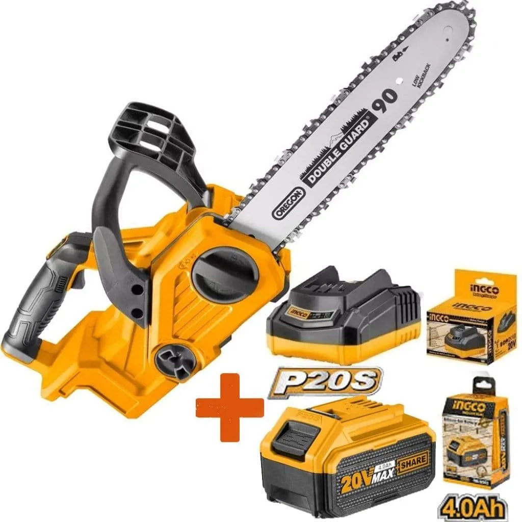 Ingco Lithium-Ion Cordless Chain Saw - CGSLI2001