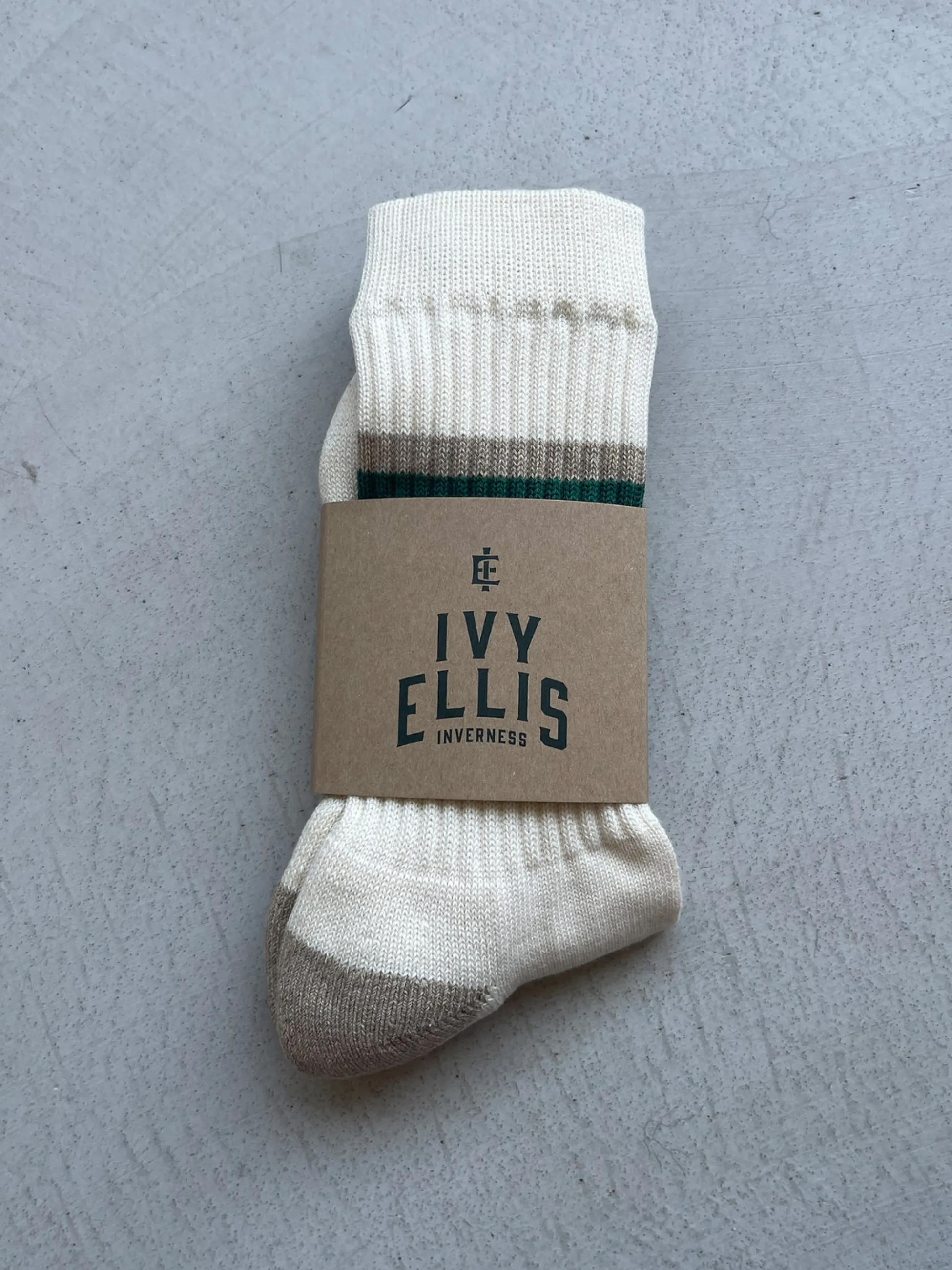 Ivy Ellis Puck Crew Sock - Blackwell