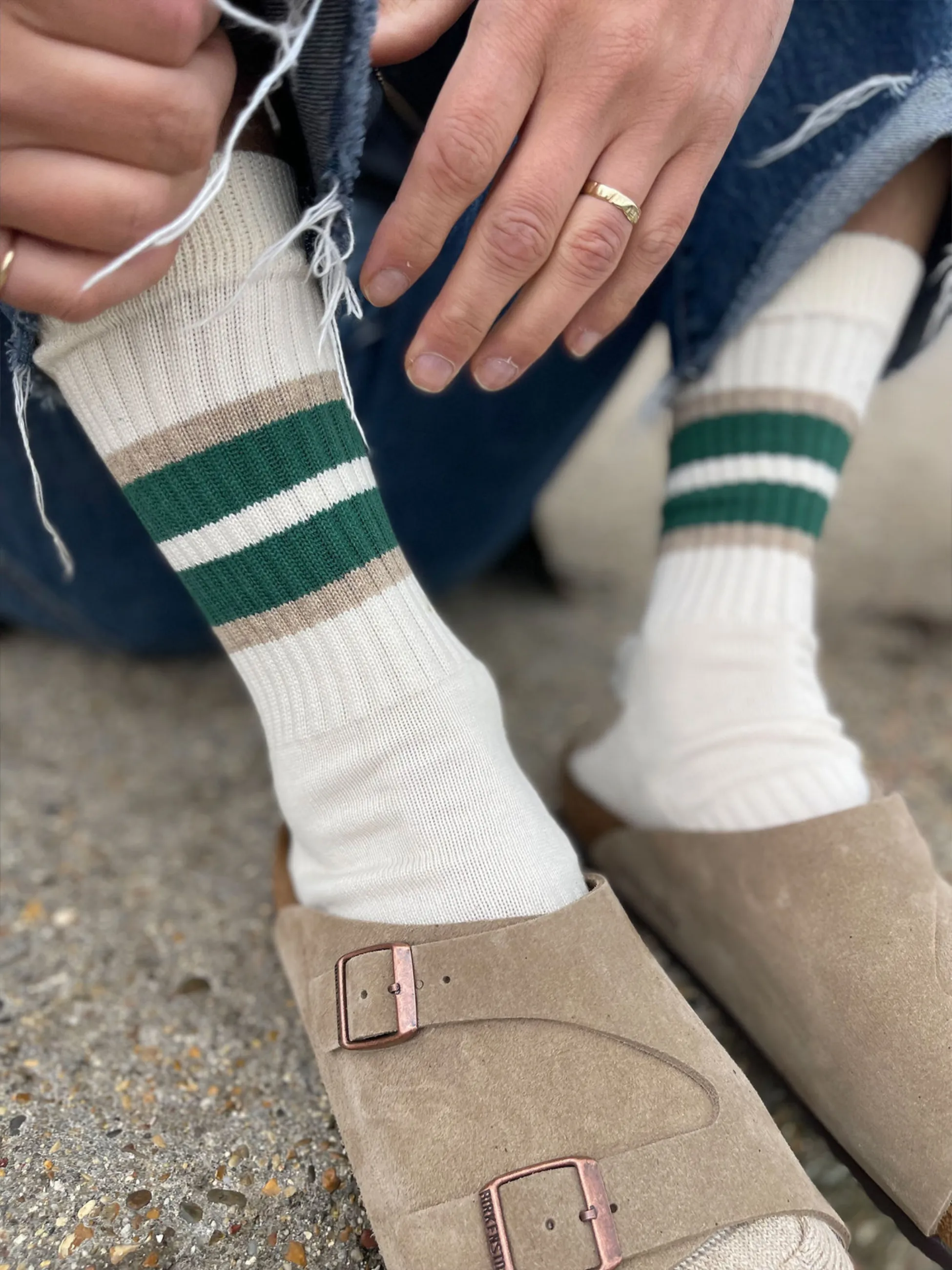 Ivy Ellis Puck Crew Sock - Blackwell