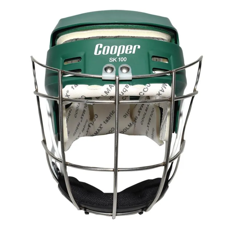 Junior Green Cooper Helmet SK100