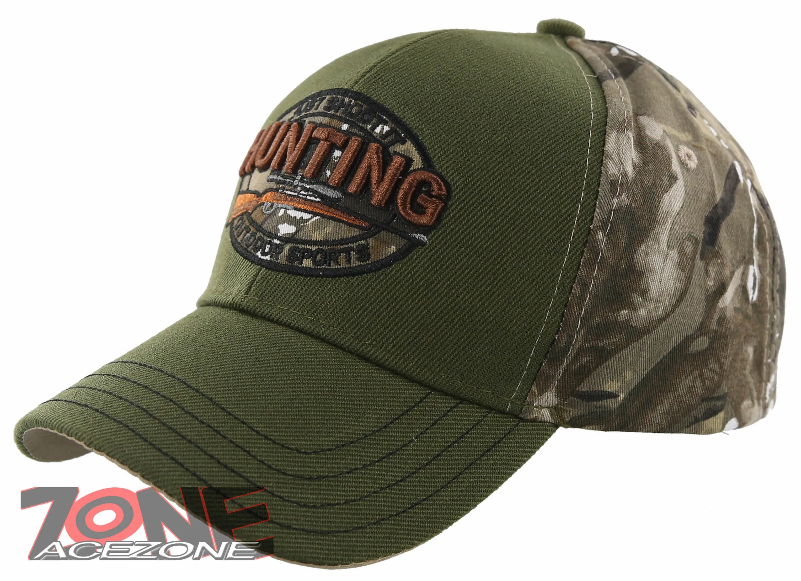 JUST SHOOT IT HUNTING OUTDOOR SPORTS HUNTER BALL CAP HAT OLIVE